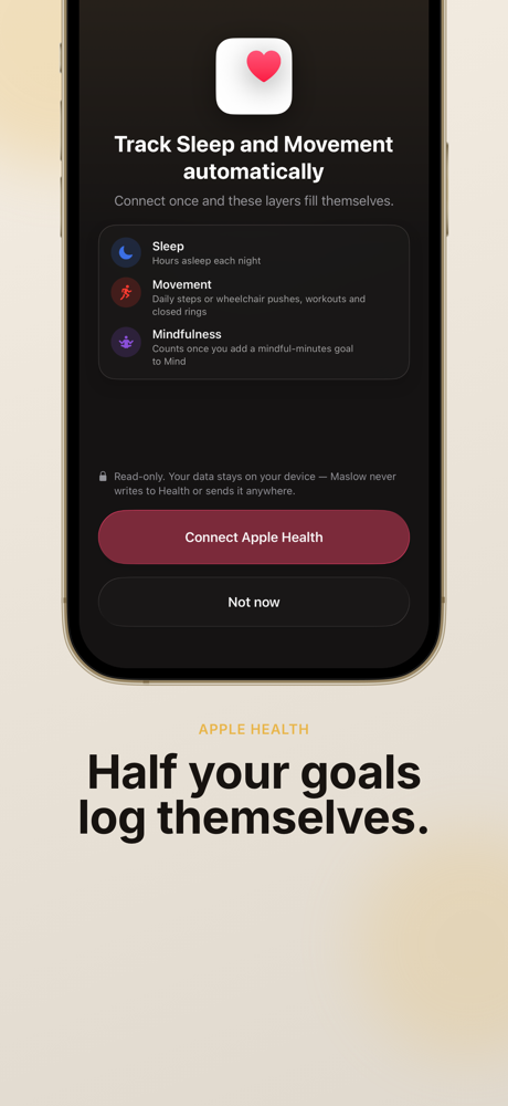 Half your goals log themselves